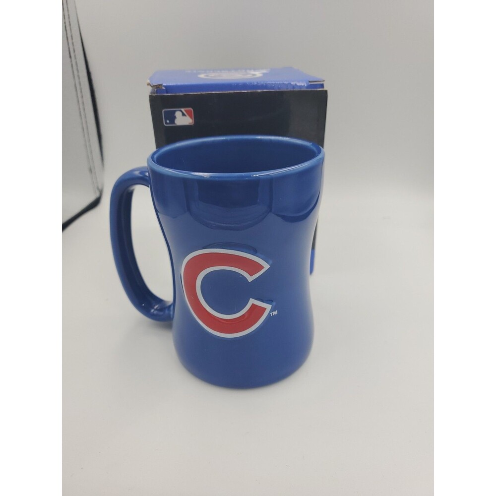 SportsCrate Chicago Cubs MLB Baseball Coffee Cocoa Tea Mug Brand New Cup Blue - Picture 4 of 10
